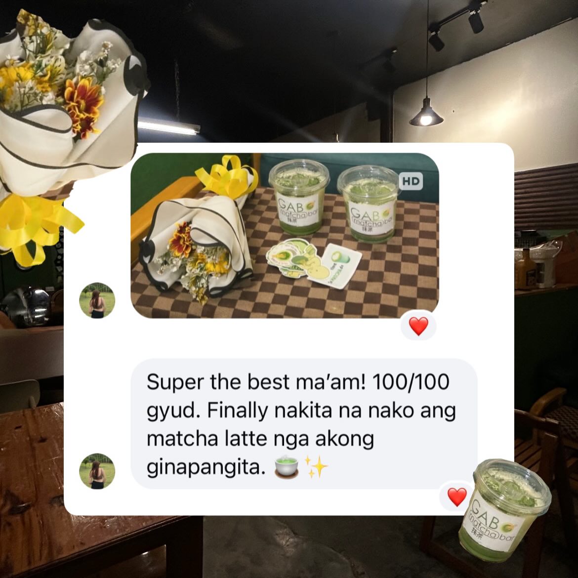 Customer review screenshot
